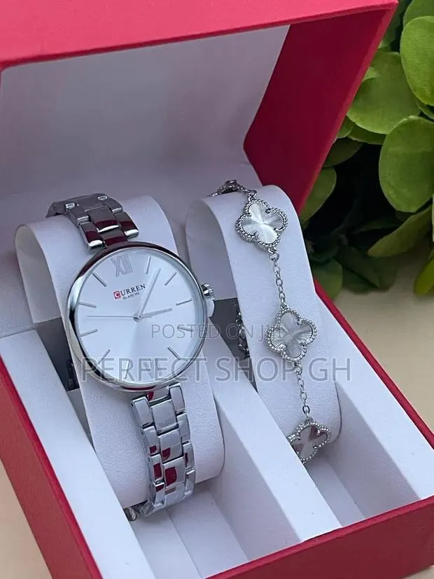 Fashion Curren Watch Bracelet Set for Women · Photo 1