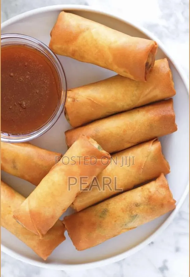 Frozen Spring Rolls and Samosas · Photo 1