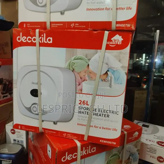 Quality Assured 26l/1500w Electric Water Heater From Decakila · Photo 1