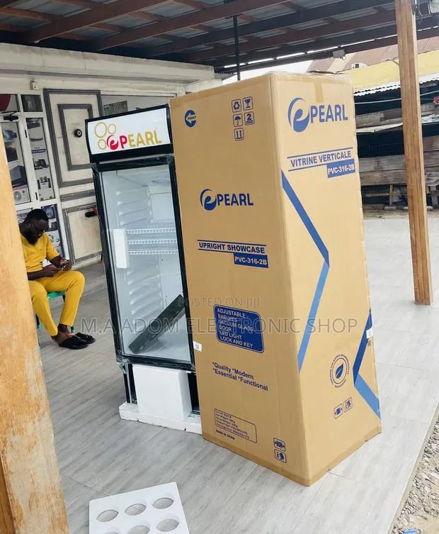 Energy Efficient Pearl 1 Door Display Fridge(Pvc-316-2b) · Photo 1