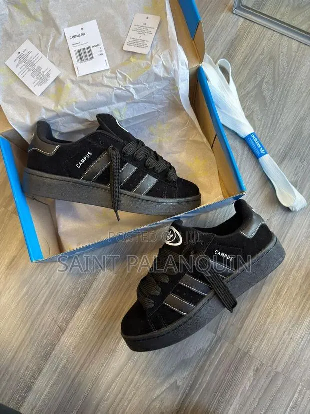 All Black Adidas Campus · Photo 1