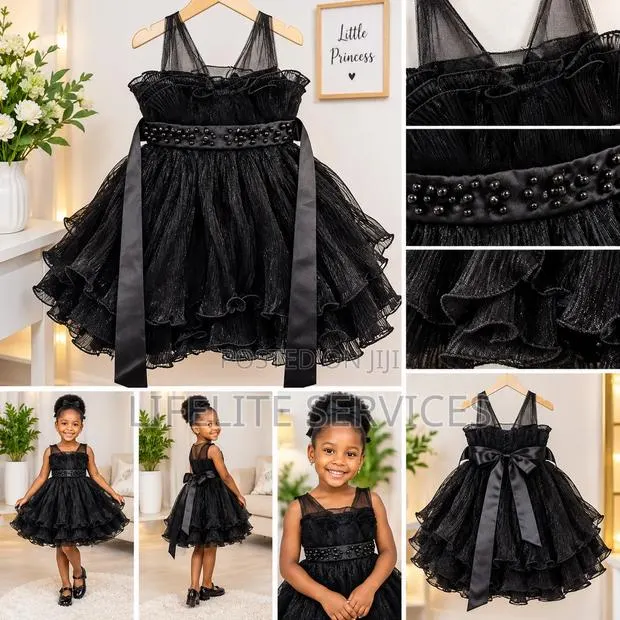 Beautiful Formal Dress for Baby Girls Ages 6months-7yrs · Photo 1