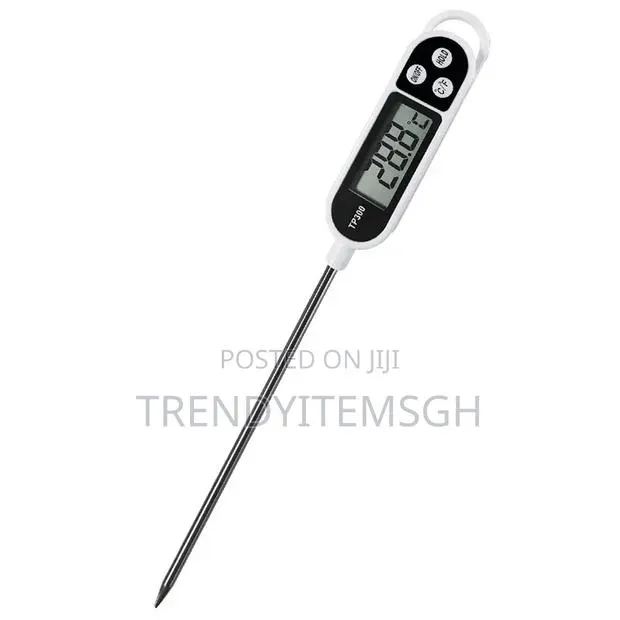 Digital Food Thermometer Instant Read Kitchen BBQ Temperature Probe · Photo 1