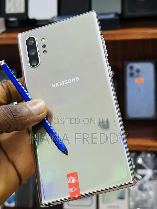 New Samsung Galaxy Note 10 Plus 5G 256 GB Silver · Photo 1