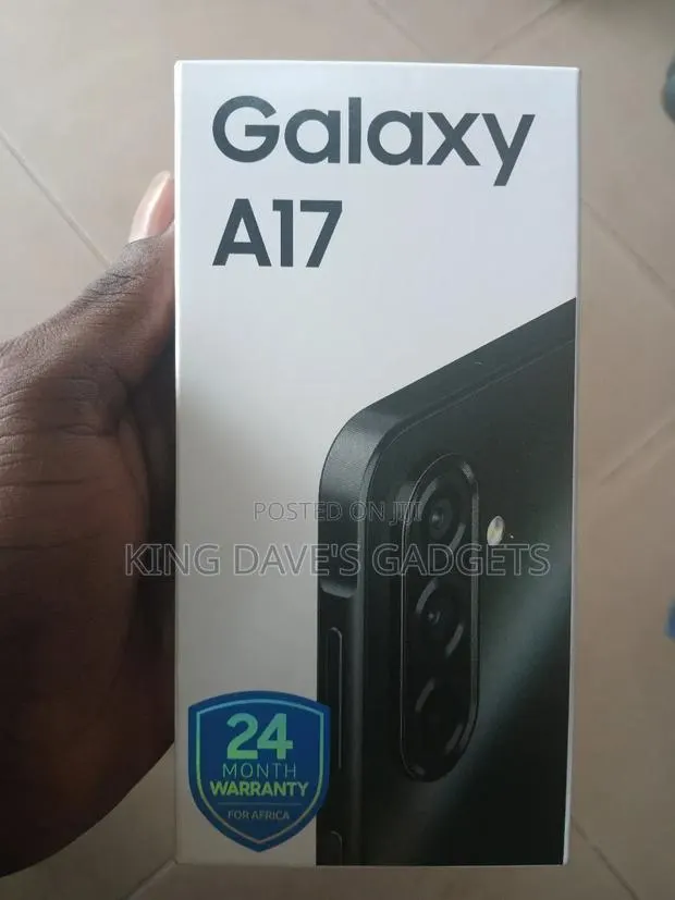 New Samsung Galaxy A17 128 GB Black