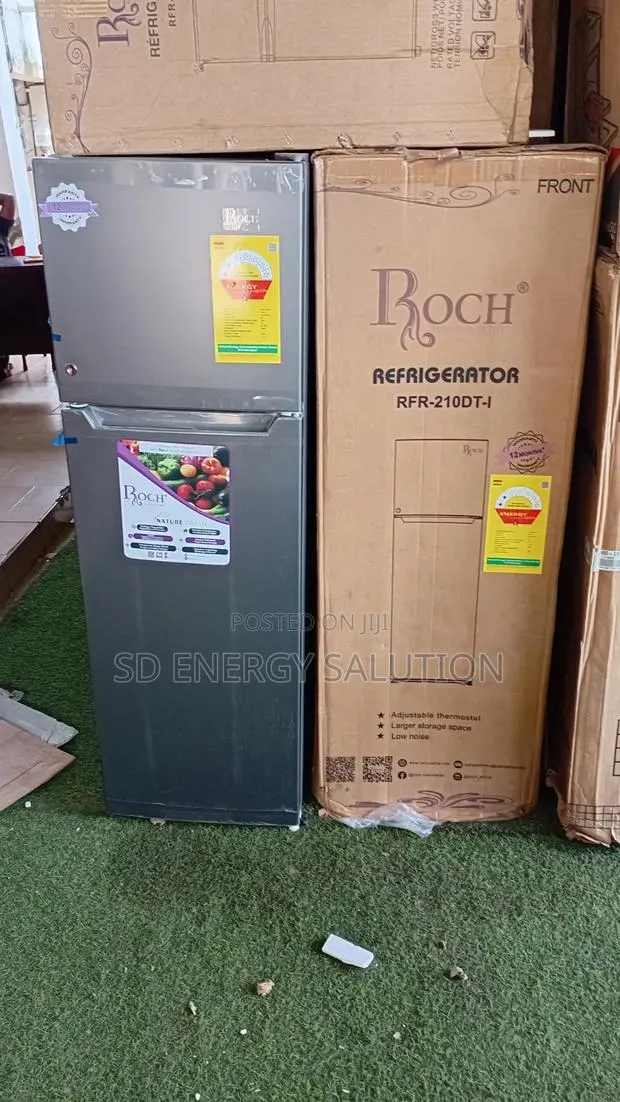 Roch 168l Double Door Fridge – Smart Cooling Solution 168l · Photo 1