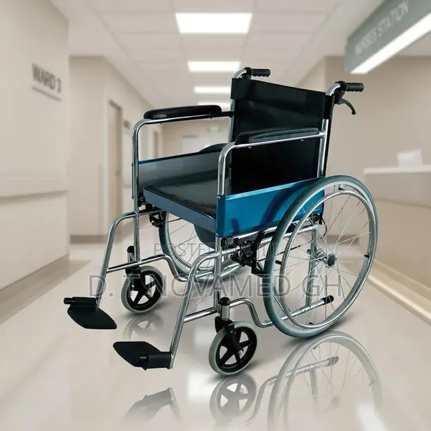 Commode Wheelchair (Short Back) · Photo 1