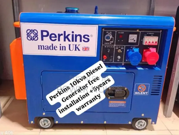 Auto Muse Perkins Diesel Generator 10kva Silent · Photo 1