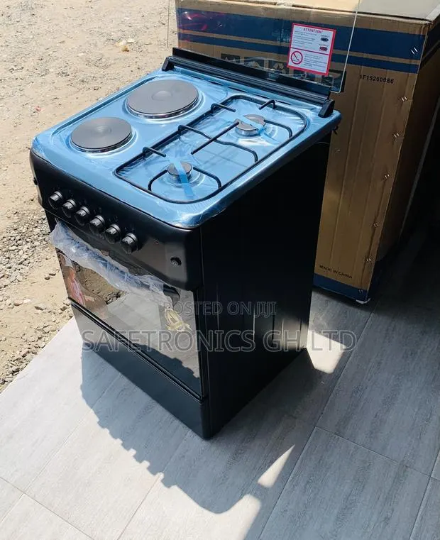 Best Deals on Ferre Black (2 Electric 2 Gas) Cooker · Photo 1