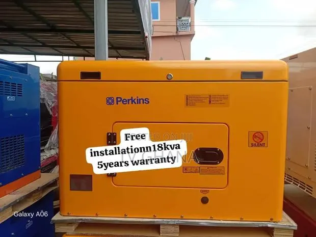 Brand New Perkins 18kVA Generator – Fuel Efficient Durable 18kva · Photo 1
