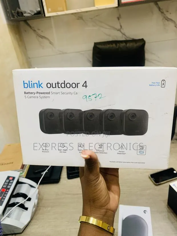 Available Now at Store Blink- Outdoor 4 Wireless Smart Security Camera · Photo 1