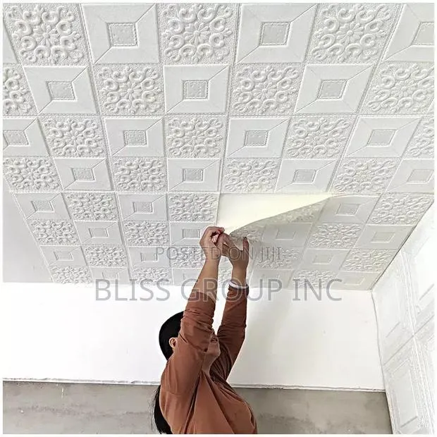3d Foam Sticker Wall and Ceiling · Photo 1