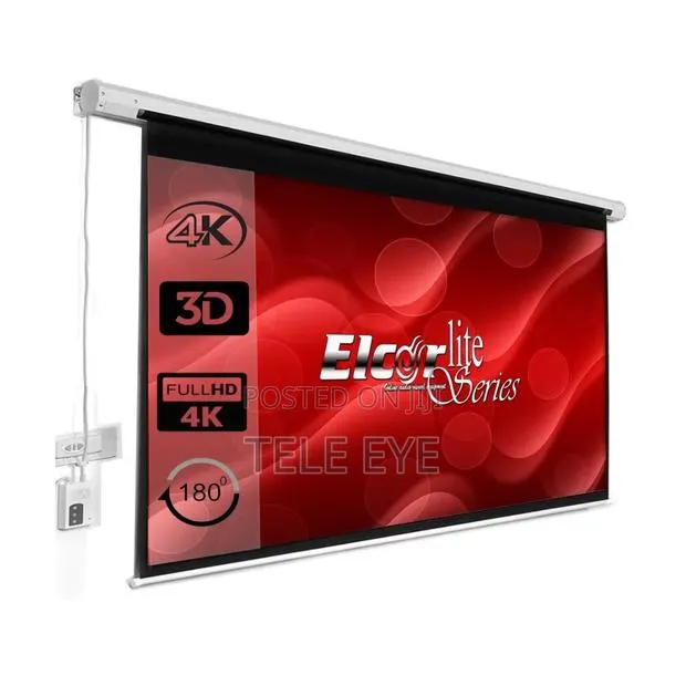 180 × 180 Cm Electric/Motorized Projector Screen · Photo 3