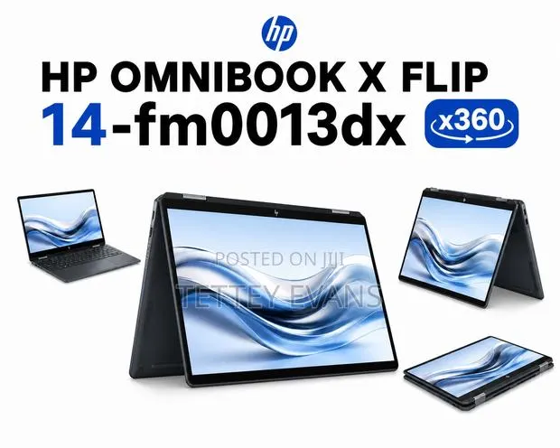 New Laptop HP OmniBook X Flip 14" 16GB Intel Core Ultra 5 SSD 512GB · Photo 1