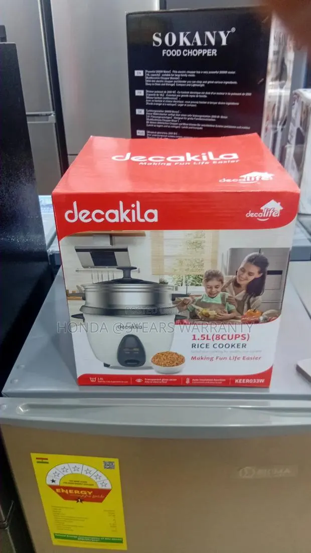 Decakila 1.5l Rice Cooker – Small Size, Big Convenience · Photo 1