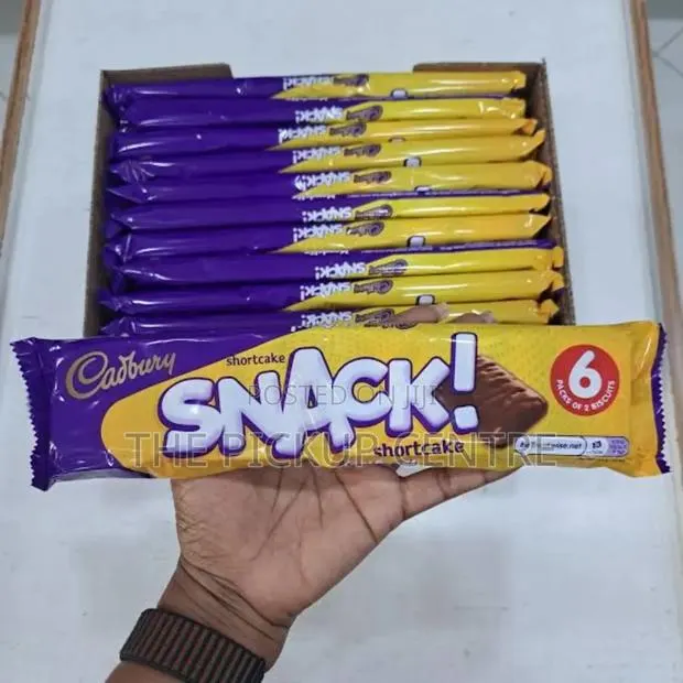 Cadbury Snack Shortcake Chocolate Biscuits 6 120g · Photo 1