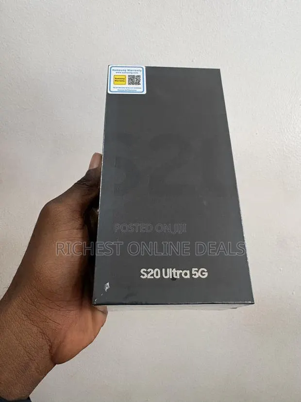 New Samsung Galaxy S20 Ultra 5G 128 GB Black · Photo 1