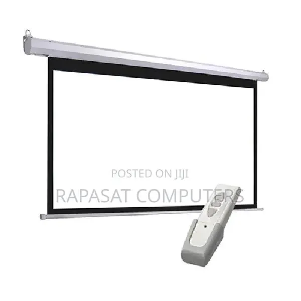 180x180cm Electric Projector Screen · Photo 1