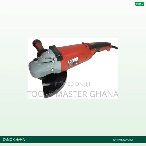 Angle Grinder 9inch 230mm - 2200w Nt - Nws2200-230s · Photo 1