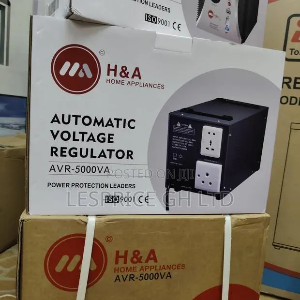 Every Day Promo on Our Best 5000w Automatic Voltage Regulator From H A · Photo 1