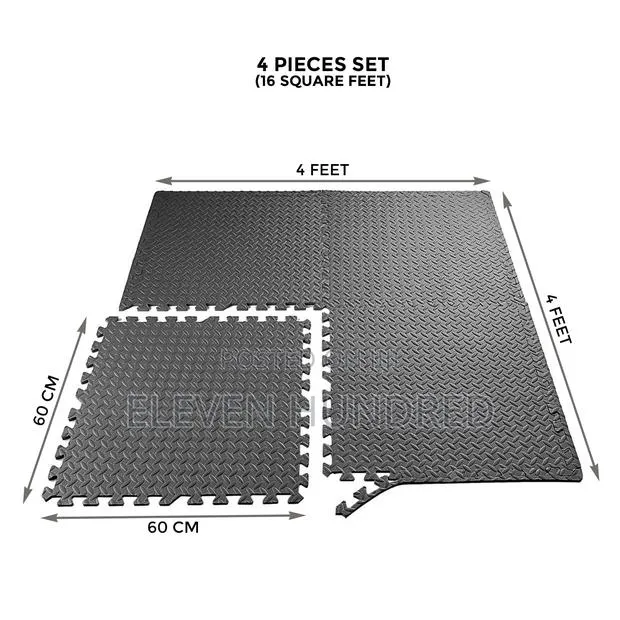 Gym Flooring Interlocking Mats