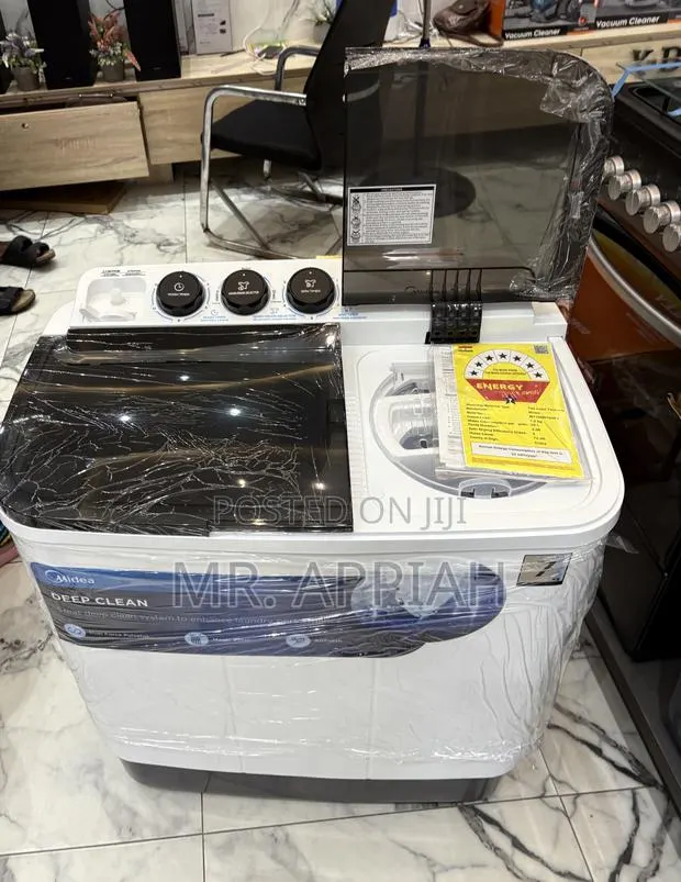 Check Out Midea 7kg Spin Dry Electric Washing Machine(Semi-Auto) · Photo 1