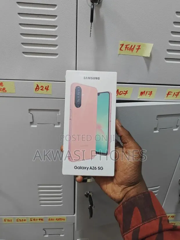 New Samsung Galaxy A26 128 GB Pink · Photo 1