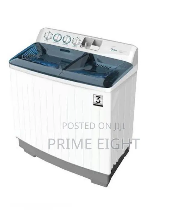 Midea 18kg Twin Tub Washing Machine (MTG01W180-W) Available in Stock · Photo 1