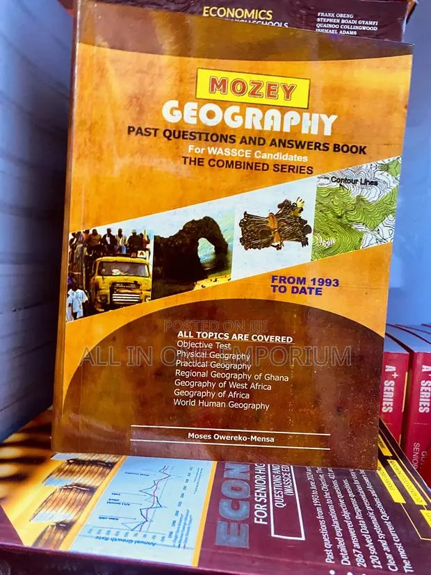 Mozey Geography Past Questions and Answers · Photo 1
