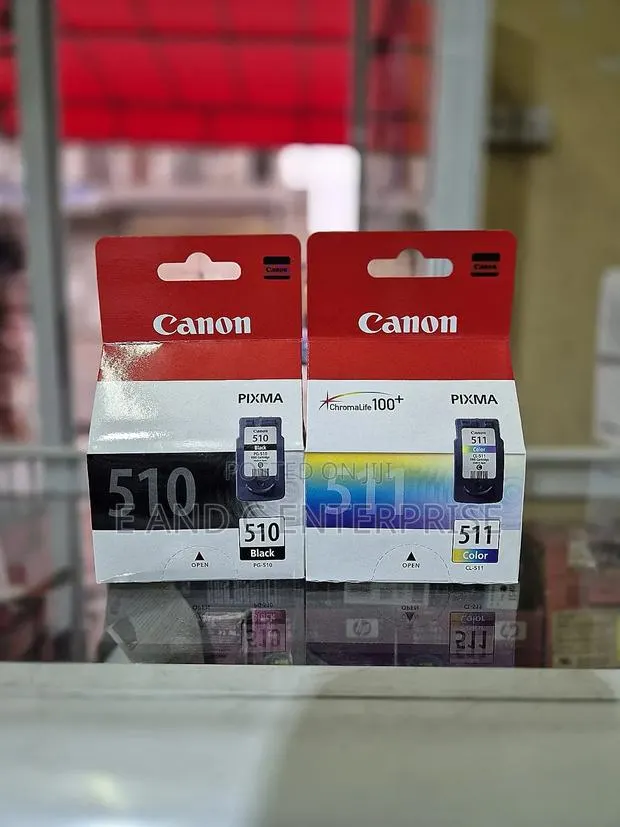 Canon 510/511 Ink Cartridges · Photo 1