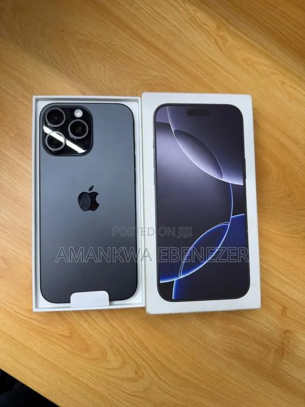 New Apple iPhone 16 Pro Max 256 GB Black · Photo 1
