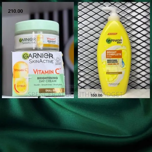 Garnier Vitamin C Face Cream and Body Lotion · Photo 1