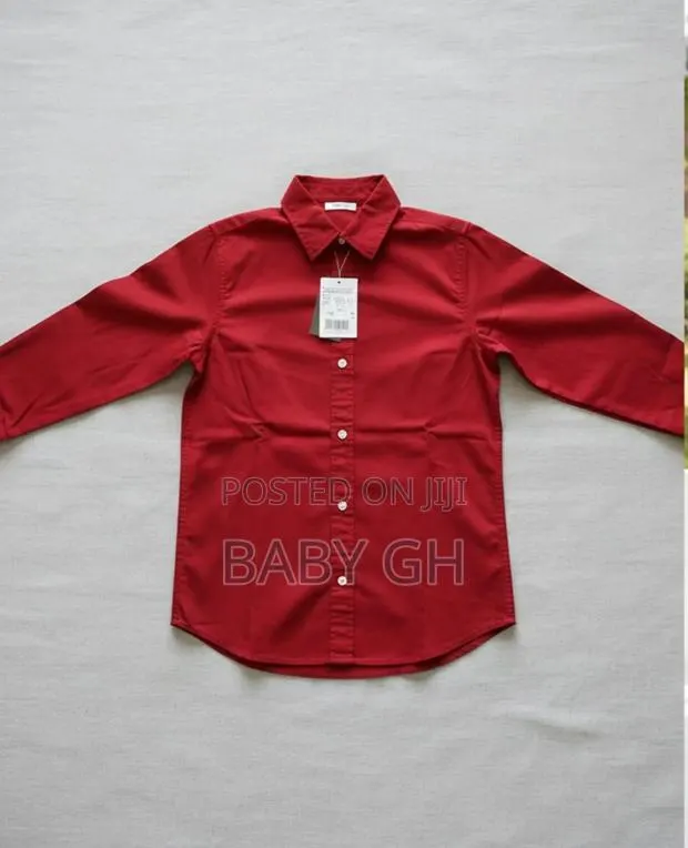 Boys H M Red Shirt · Photo 1