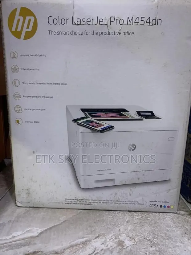 Durable Color Laser Jet Pro M454dn Network Printer · Photo 1