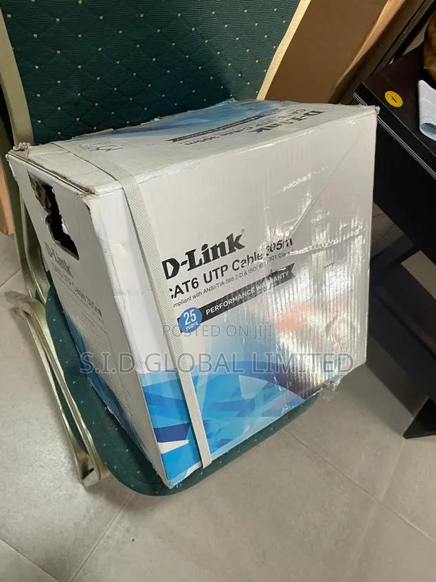 305m Of Seamless Connectivity: D-link Cat6 Utp Cable · Photo 1