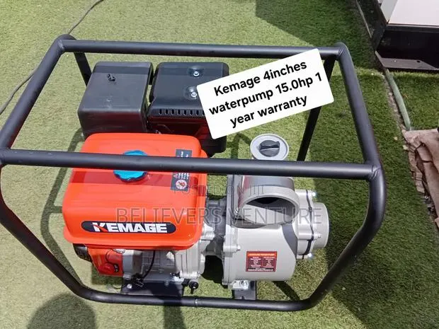 Kemage 4-Inch 15HP Water Pump – Make Water Transfer Easier · Photo 1