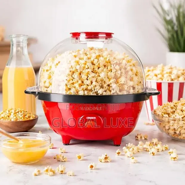 Mini Popcorn Maker – Electric Hot Air Popcorn Machine · Photo 1