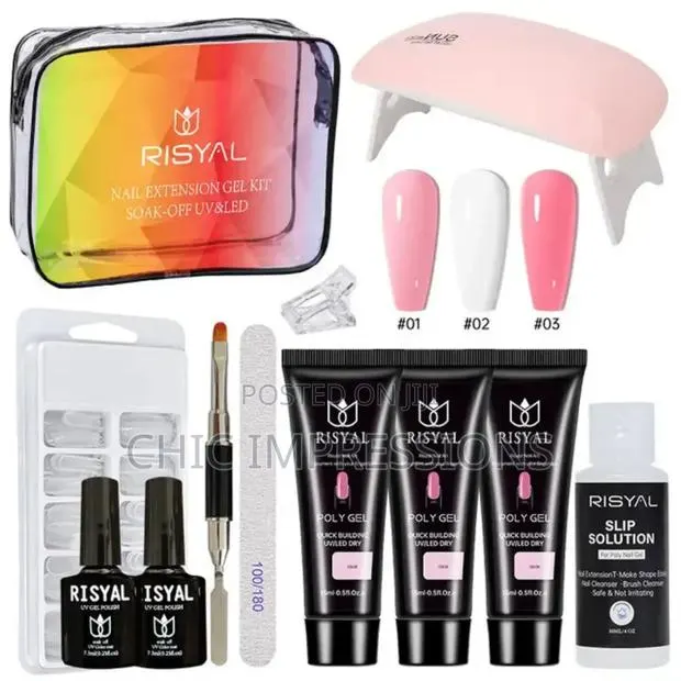 12pcs Nail Extension Gel Kit 30ml · Photo 1