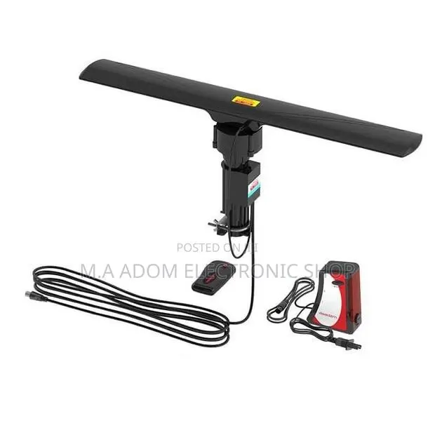 Outdoor/Indoor Tv Antenna With Booster Remote Control · Photo 1
