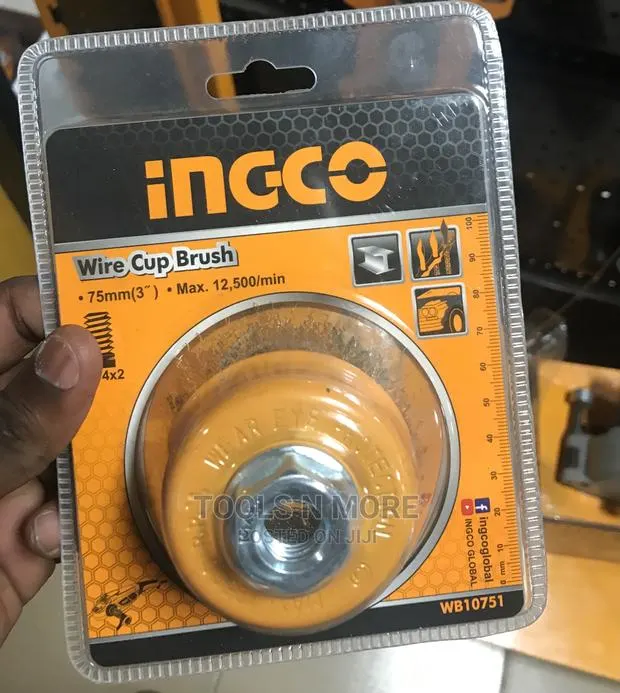 INGCO Wire Cup Brush (3”) · Photo 1