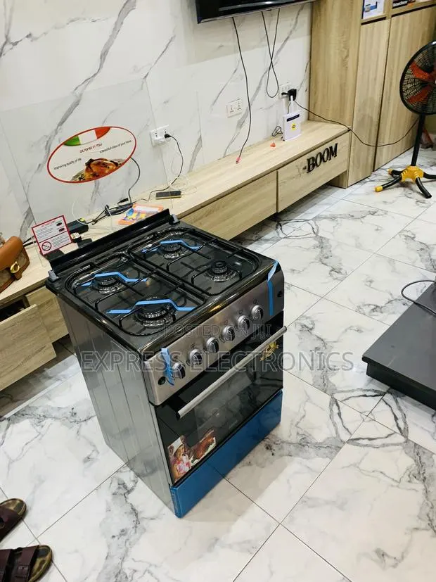 Call and Order for Gas Cooker New Line 4burner 60/60 · Photo 1