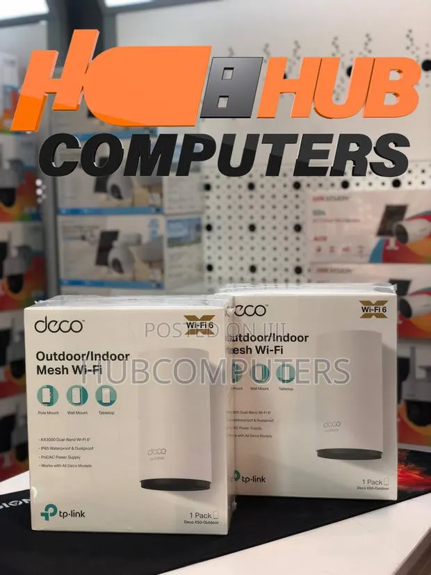 TP-Link Deco X50 AX3000 Outdoor/Indoor Mesh WiFi 6 Unit · Photo 1