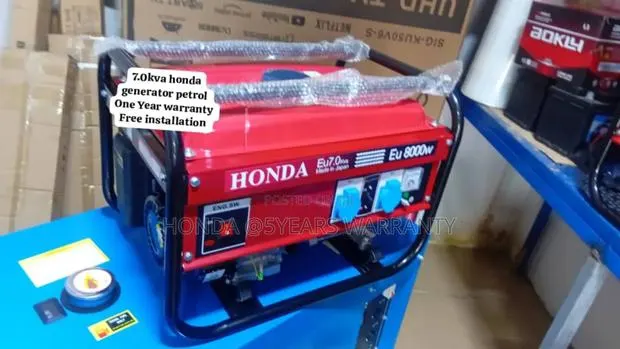 Green Energy Honda 7.0kva 8000watt Generator Honda 7.0kva · Photo 1