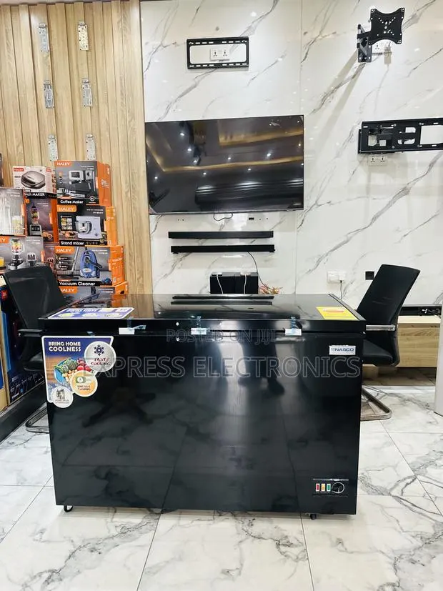Grab Your Chest Freezer 400l Nas-475fl Single Door Black · Photo 1