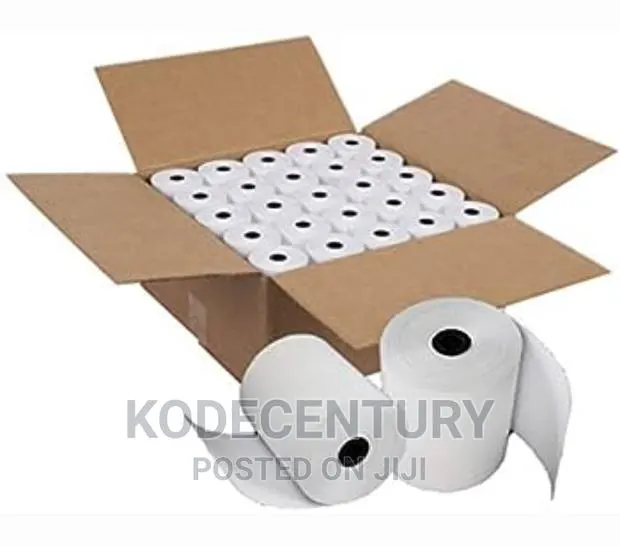 Thermal Receipt Printer Paper Rolls (80mmx80mm - 50 Per Box) · Photo 1