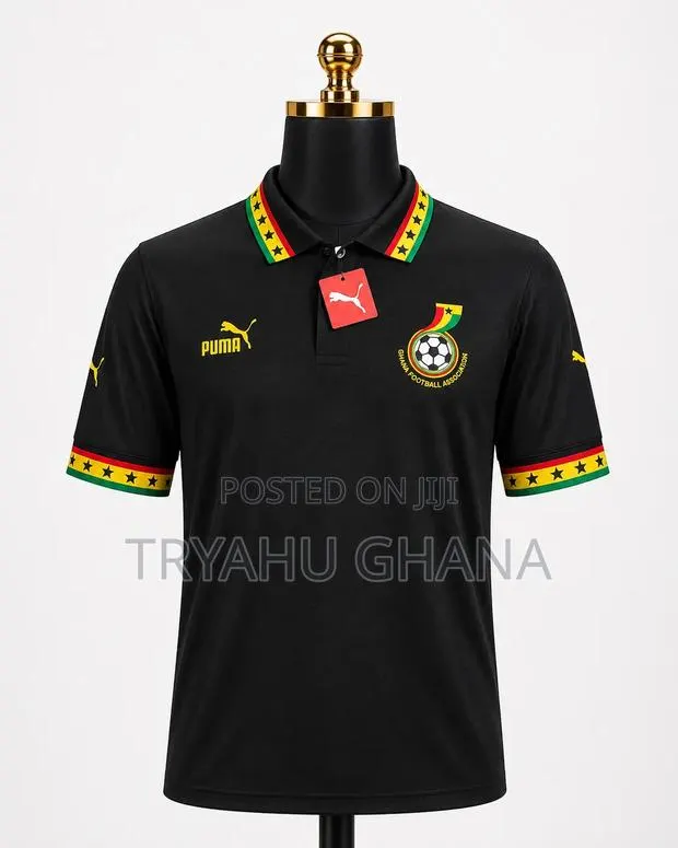 Affordable Original Quality Ghana Black Stars Jersey For Sale · Photo 1