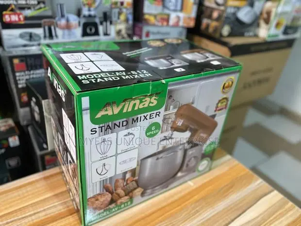 Avinas 12.8l Stand Mixer With Whisk,Dough Hook,Beater Cover · Photo 1