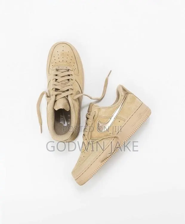 Affordable Nike Air Force 1 Low "Bio Beige Metallic Gold" · Photo 1