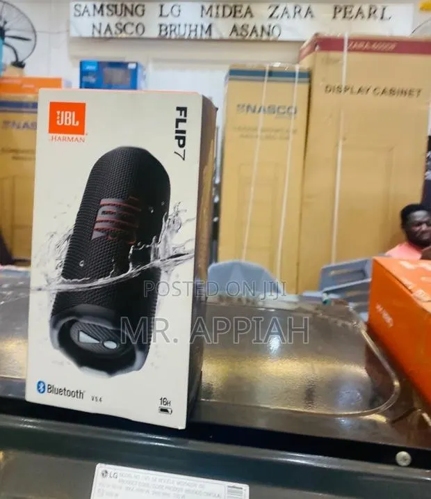 Sleek Classic JBL Flip 7 Premium Bluetooth Speaker · Photo 1