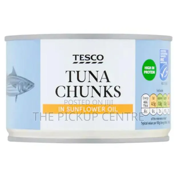 Tesco Tuna Chunks in Sunflower Oil 400g · Photo 1